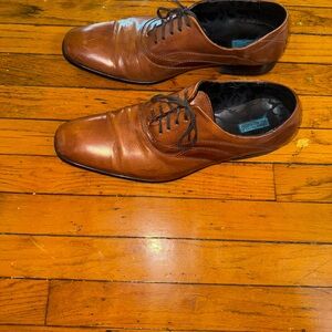 Men's Brown Leather Dress Shoes